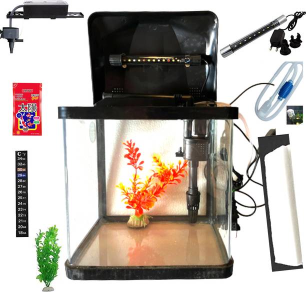 kshstore 10 litre Rectangle Aquarium Tank