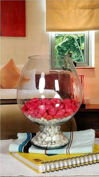 MAGINATO 10inch glass wine cup@11 Corner Cylinder Aquarium Tank