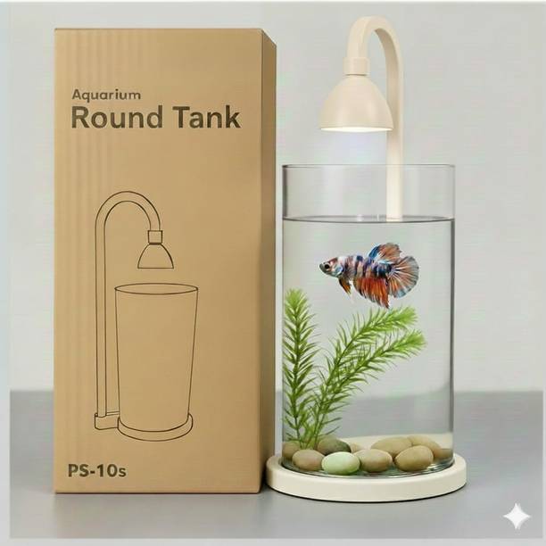 Petscope PS-10S Cylinder Aquarium Tank