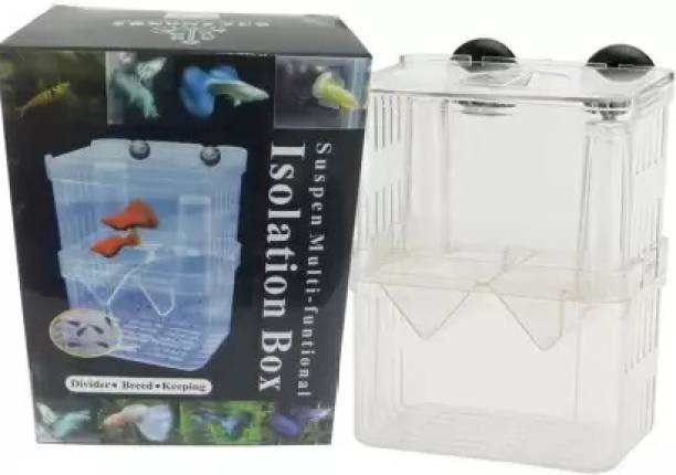 Animaux Aquarium Fish Multi Function Isolation Breeding Box (8.5-7.5-11.5) Rectangle Aquarium Tank