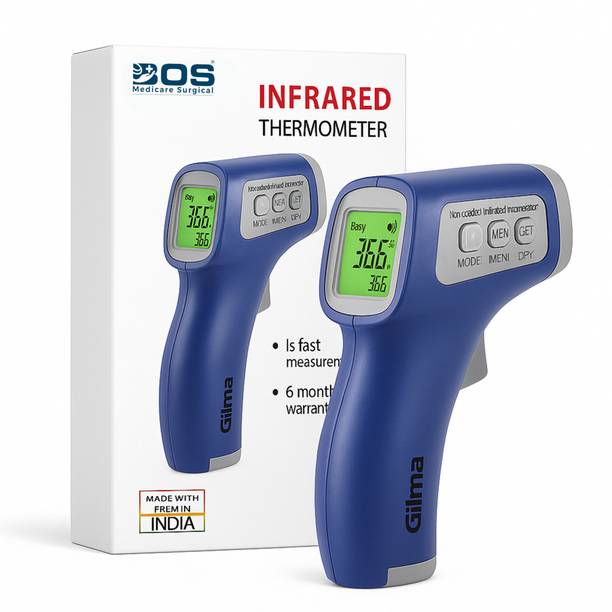 Bos Medicare Surgical infrared thermometer - 95 Voilet Infrared Thermometer Non Contact For Fever Check for all Thermometer