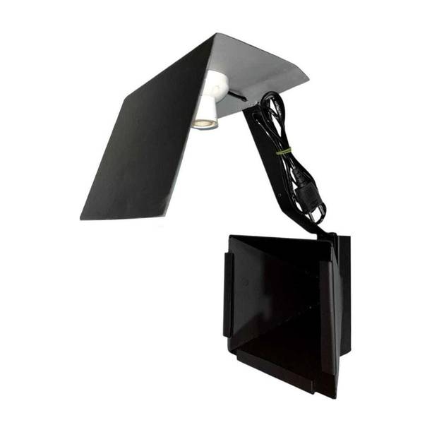 KRIDAY CRAFT ISC Pellet catcher with Lampshade for Shooting Target Holder Pellet Trap Catcher Archery Fletch