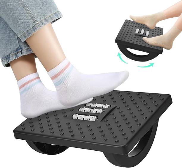 DEAROW Comfortable Desk Footrest with Ergonomic Plastic Cushion and Massage Points Archery Fletch