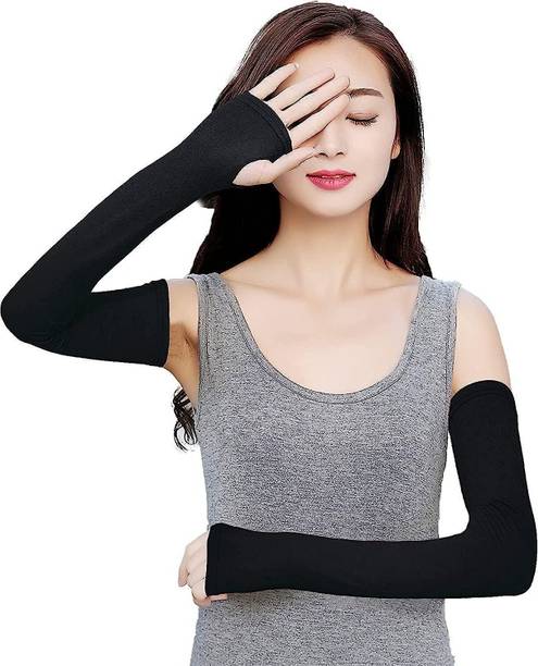 BlissBits Nylon, Cotton Arm Sleeve For Men & Women
