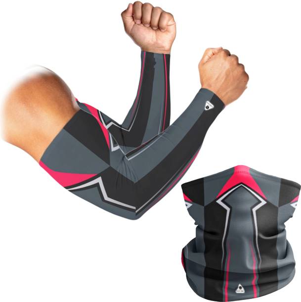 SUBHUSHA Polyester, Nylon Arm Sleeve For Men & Women