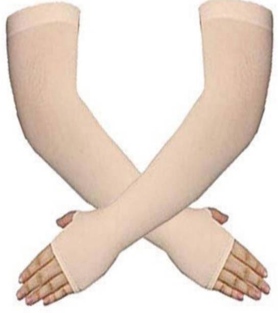 JusAwesm Nylon, Cotton Arm Sleeve For Men & Women