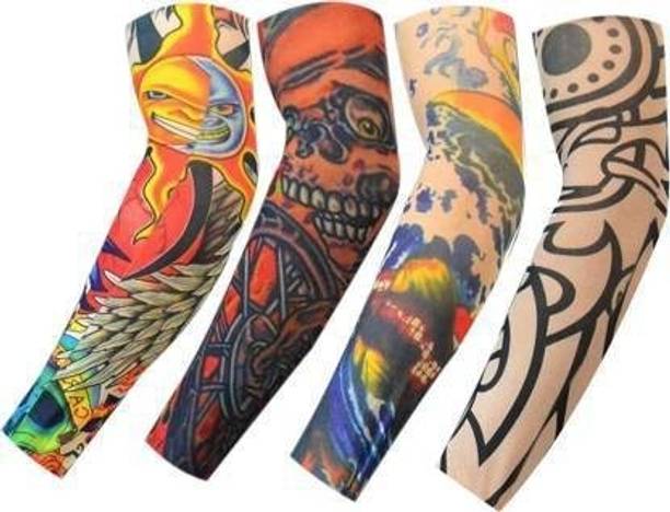 JusAwesm Cotton Arm Sleeve For Men & Women With Tattoo