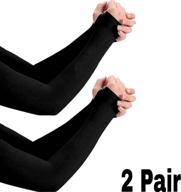 MIRAHSA Nylon Arm Sleeve For Men & Women
