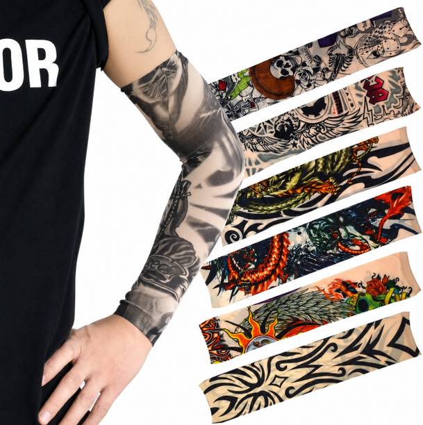 Xxyz Nylon Arm Sleeve For Men & Women With Tattoo