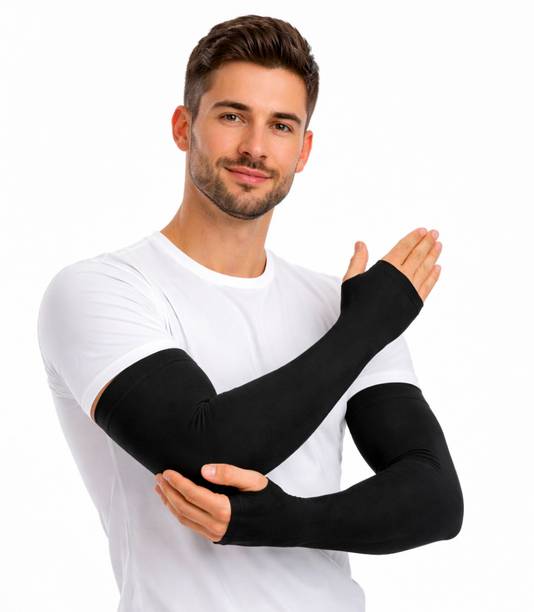 GYMNX Nylon Arm Sleeve For Men & Women