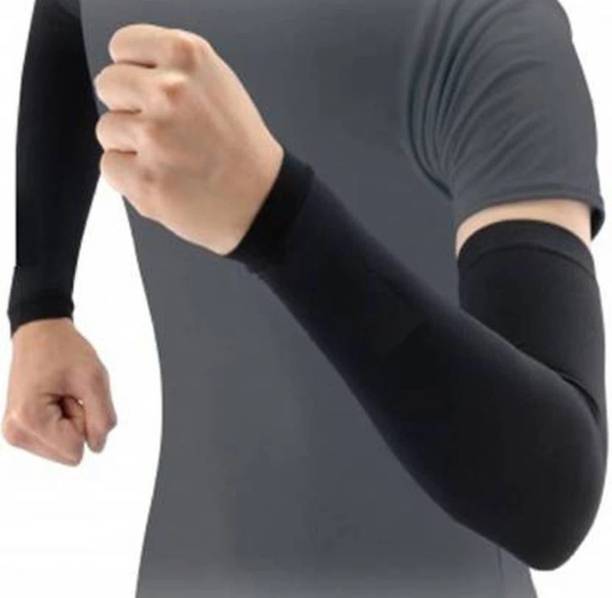 लेट्स स्लिम पुरुष और महिला  के लिए कॉटन आर्म स्लीव्स