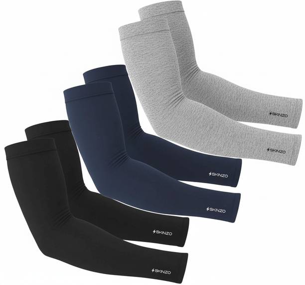 SKINZO Cotton Arm Sleeve For Men & Women