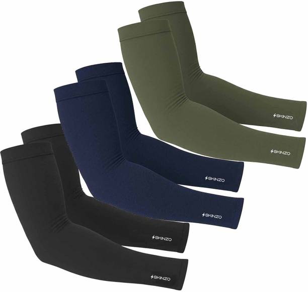 SKINZO Cotton Arm Sleeve For Men & Women