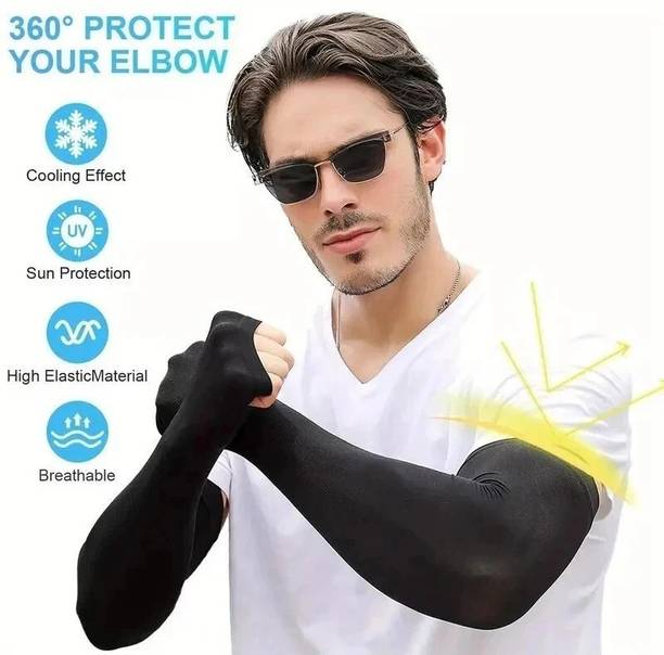PROGIENCE Nylon Arm Sleeve For Men & Women