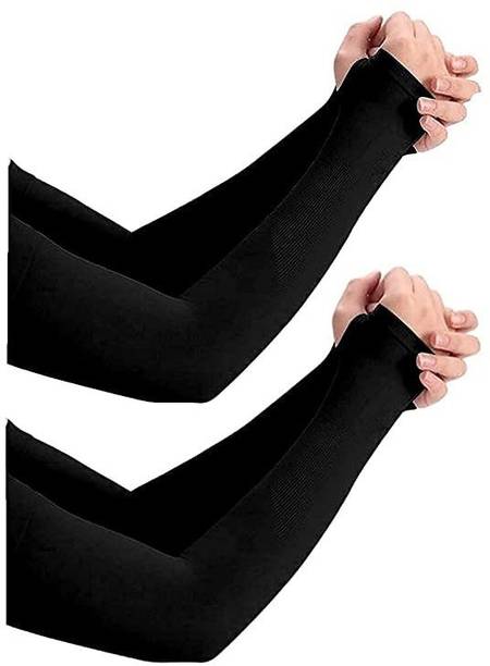 Manogyam Arm Sleeve/Full Arm Sleeve for Tan Protection, Cycling, Sports, Walking Running Gloves