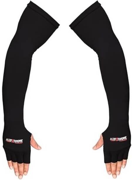 ALLEXTREME Polyester Arm Sleeve For Men & Women