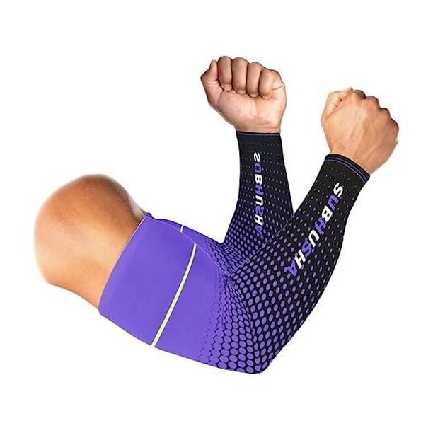 SUBHUSHA Polyester, Nylon Arm Sleeve For Men & Women