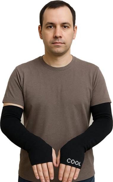 NEPHAR Cotton Arm Sleeve For Men & Women