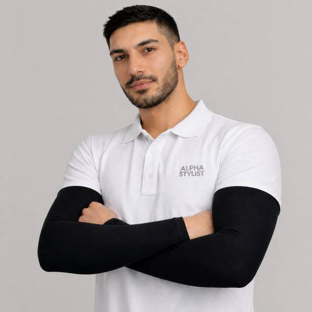 ALPHA STYLIST Cotton Arm Sleeve For Men