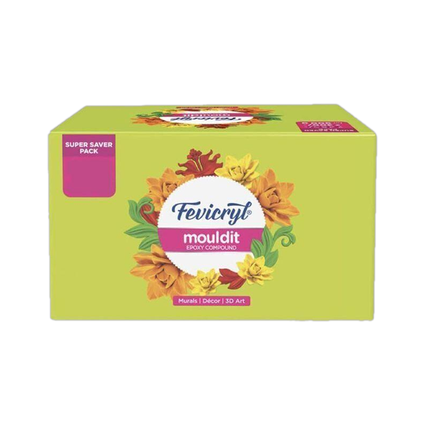 Fevicryl MouldIt - Resin and Hardner for Modelling, Sculpting, For Artists & Hobbyists Art Clay