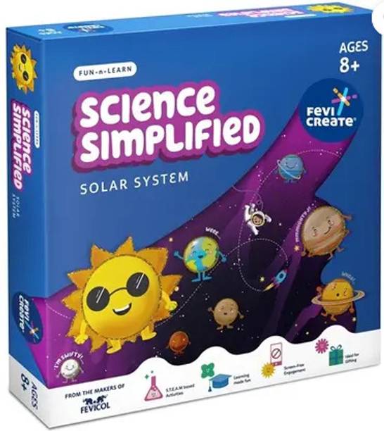 Fevicreate Make Your Solar System DIY Kit Art Clay