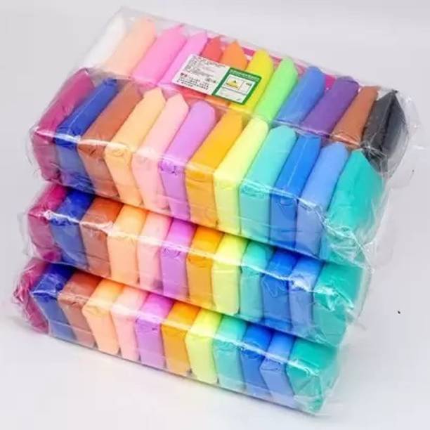 Freedy Dry DIY Ultra Light Different Color Clay with Tools Set for Kids (12 pcs)