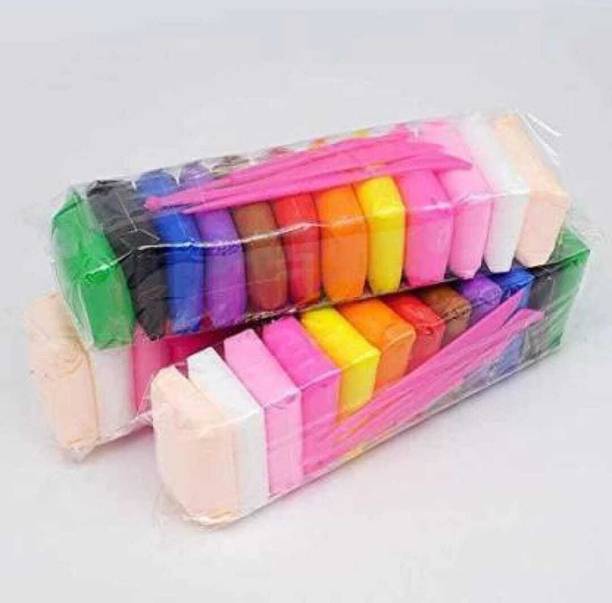 toroka Super Clay Colors Air Dry Clay. Super Light DIY Clay for Model Air Dry Clay Fun Art Clay