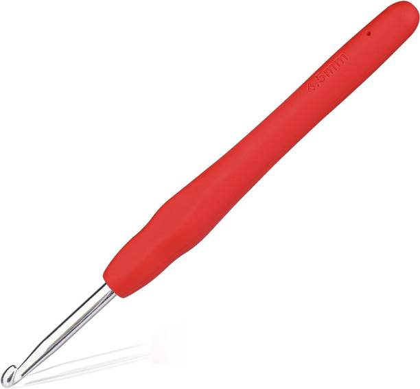 Qroof 4.5 mm Crochet Hook, for Beginners and Crocheting Thread