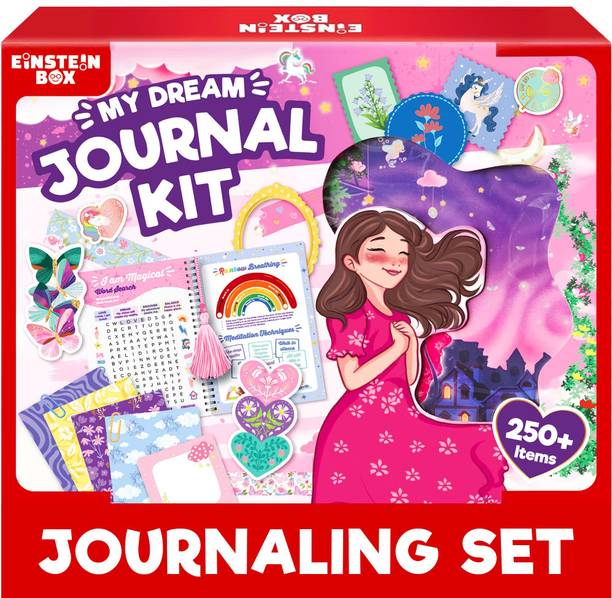 Einstein Box Journal Making Kit for Girls Aged 8+ years| DIY Art & Craft kit | Gift for girls