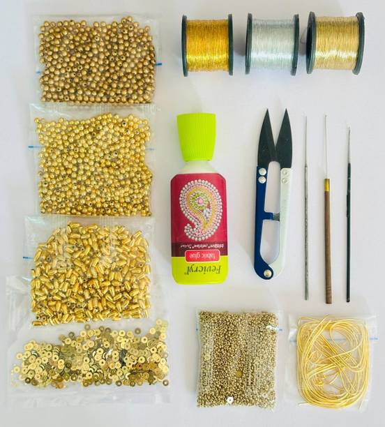 MOSOKHO Aari Work,Maggam Work Materials Kit set.