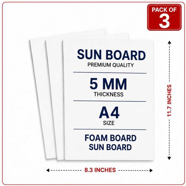 Aliza printzone Premium Sunboard A4 siza 5MM