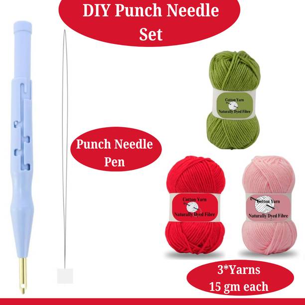 Qroof Adjustable Embroidery Punch Needle Pen Tool