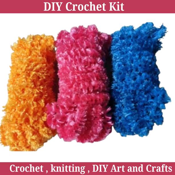 Qroof 3 Balls Mercy Plus Crochet Soft Fluffy Fur