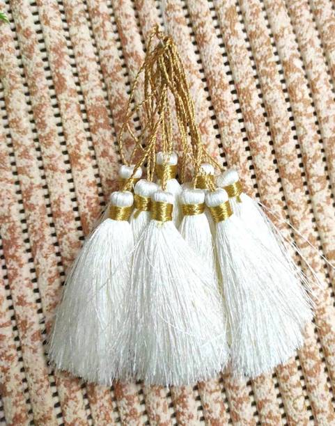 wesoulgifts Tassel Latkan Hanging Fringe Thread 10 Pieces