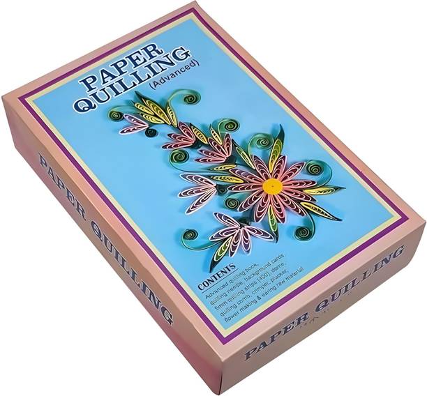 BOLT BEE Paper Quilling Kit for Kids Complete Craft Set with Tools & Accessories