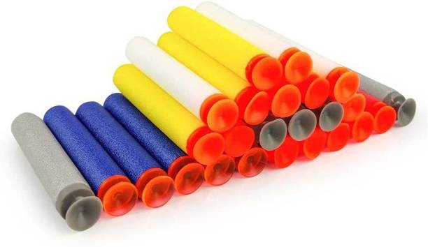 Pancikaa Soft Foam Dart for Nerf Gun Hot Fire Gun Blaze Blaster Refill Pack 30
