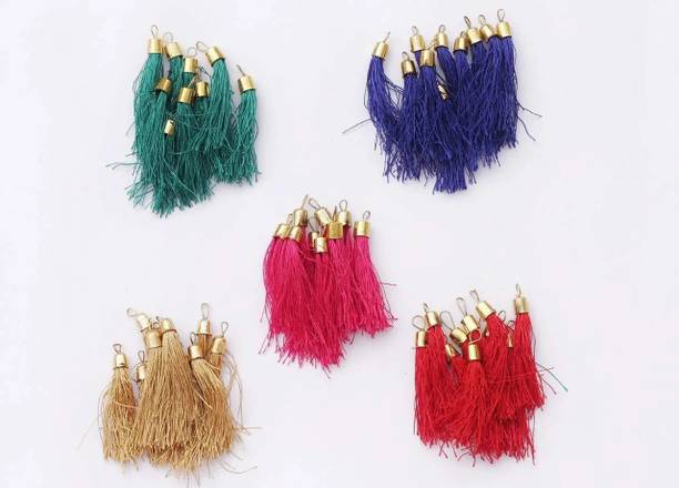 AN Sunshine New_Tassels/Fringe Combo Pack for Craft Material, Suits, Earring
