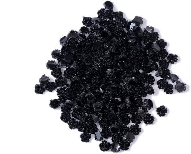 नवजही Flower Beads Pastable Jewellery Findings Earring Art & Craft Making 6MM 20Pcs