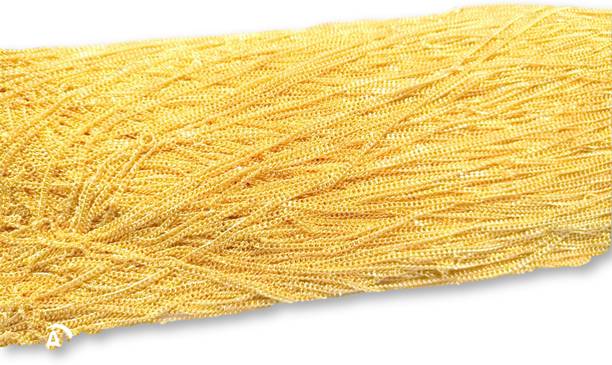 Sharum Crafts Jewellery Making Chain for Craft and DIY Making Purpose Gold