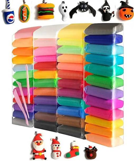 Veraa Magic Clay With 12 Colors Air Dry Clay for Kids with Clay Tools Set