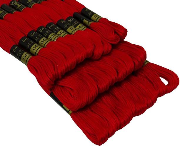 Hunny - Bunch Anchor Thread Stranded Cotton Skeins Floss Threads (Set of 25 Pcs) (Shade 46)