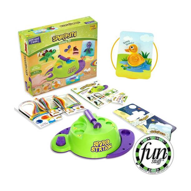 Quill On Spyrosity Explore- Quilling Based Creative Toy And Activity Set– With Patent Pending Motorized Tool - For Boys And Girls Above 5 Years