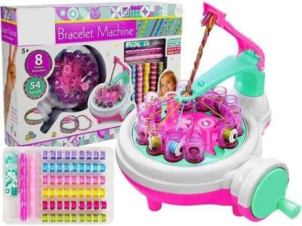 CrazyBuy Bracelet Making Knitting Machine for Kids Stylish Handmade Friendship Bracelet