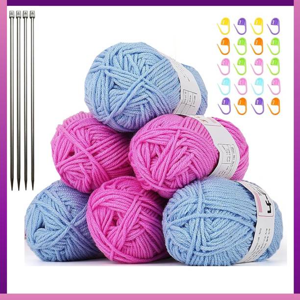 Qroof Stitch Knitting Kit for Beginners Adults & Kid Friendly