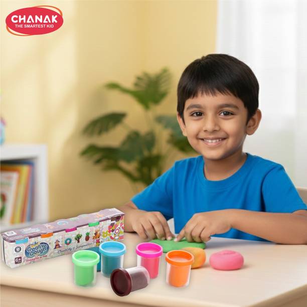 CHANAK Art & Play Creative Dough for Boys/Girls/Kids || Color-Multi || Age - 3+ Years