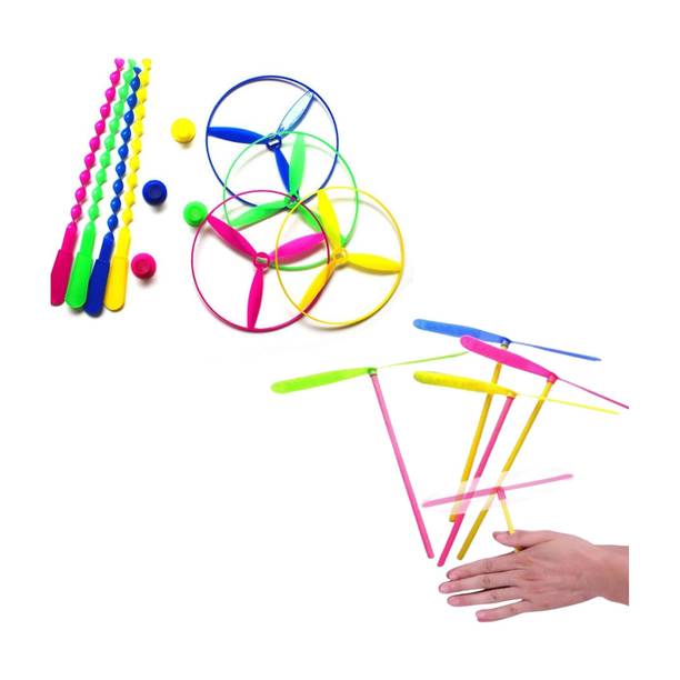 Waaome Combo(10 Pcs Air Flying Toys + 4 PCS Dragon Flying Toys) Toys for kids( A99)