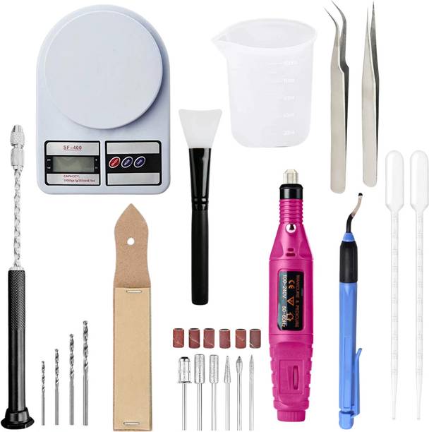 R H lifestyle Resin Art Tool Kit DIY Resin Art Kit for Beginners Measuring Cup, Scale and More