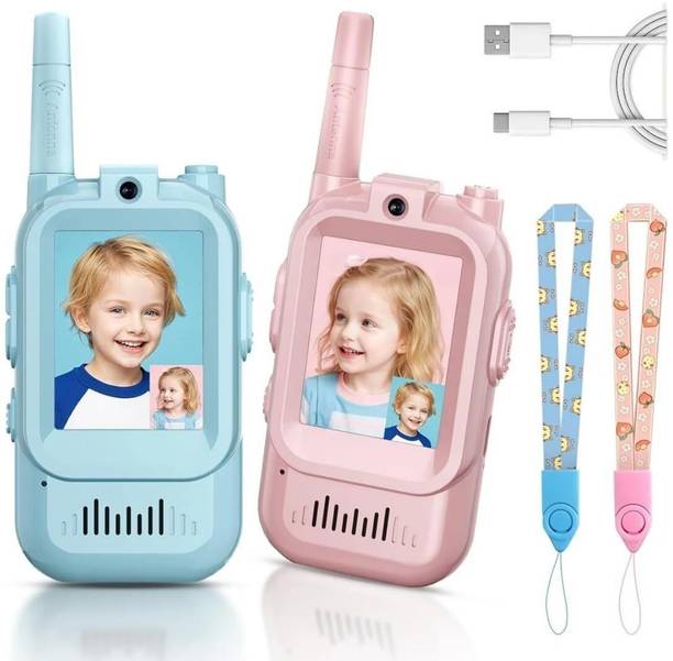 Bark n Bites Kids Walkie Mobile Phone Toy Interactive Vedio Play Phones