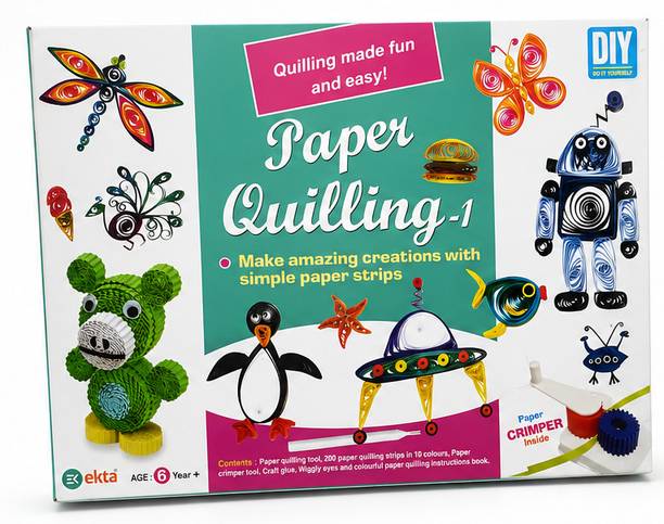 ekta products Pvt Ltd Paper Quilling DIY Art Kit