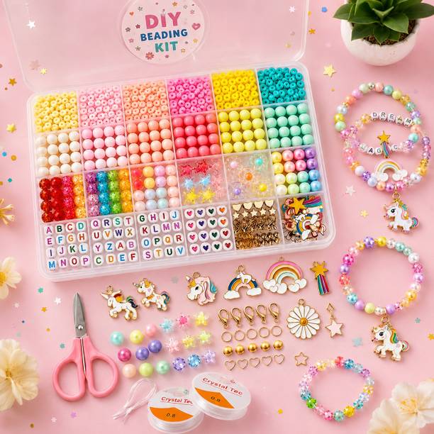 Croyki Bracelet Making Kit for Girls, DIY Jewelry Making Kit